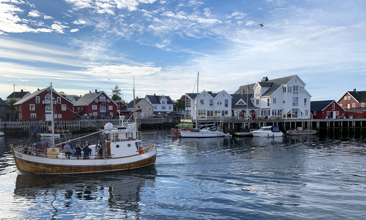 Villa Bryggekanten boutiquehotell i Henningsvær